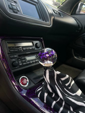 Rheiner Racing Universal Schaltknauf JDM Kugel Blumen Design Epoxy Neu Japan