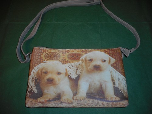 Handtasche mit hunde welpen - handtasche, +