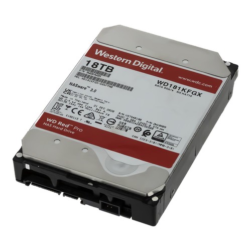 Red pro 18tb 2k 512mb - wd, 7.2k