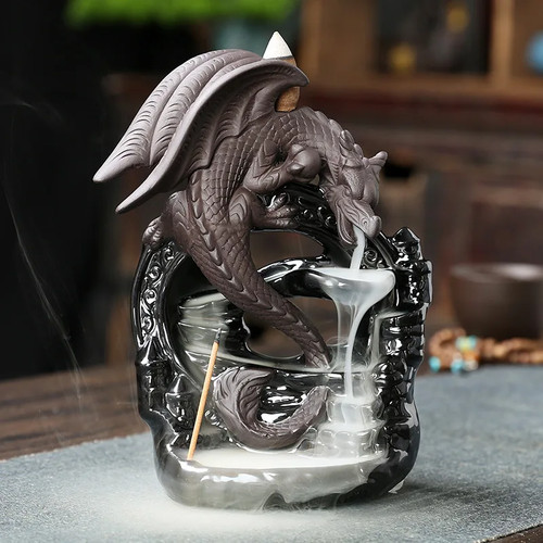 Keramik vintage drachen - keramik,