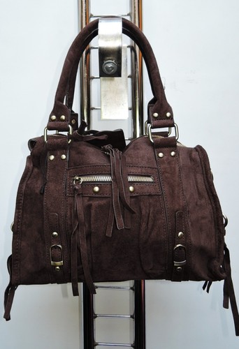 Coole handtasche suede bag - suede,