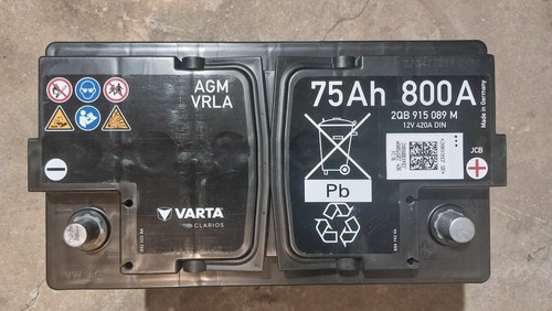 75ah 800a original - audi, ag