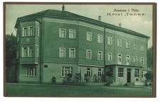 Ilmenau i. Thür. Hotel "Tanne" um 1930