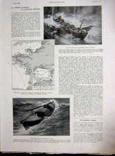 Original alter Vintage Druck