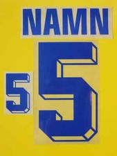 Set Flock Nummer number Trikot