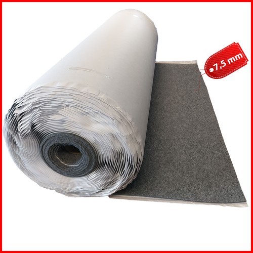 Filz 5mm selbstklebend grau - selbstklebend,