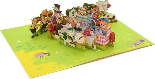 Alice wunderland pop up - im, 3d