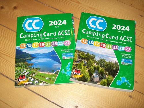 Acsi camping card führer - führer, 2024
