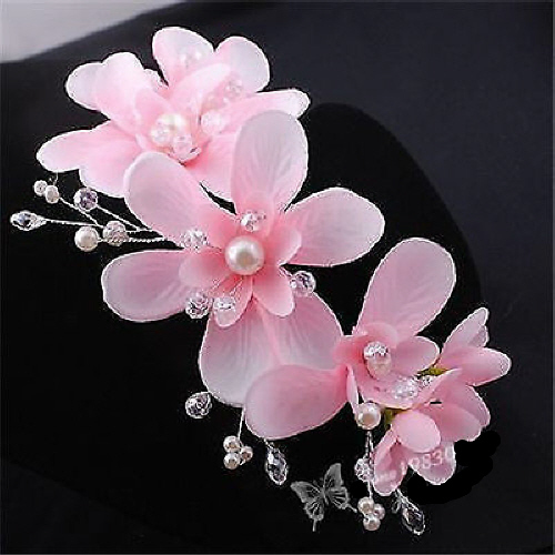 Haarschmuck mit magnolien - haarschmuck,
