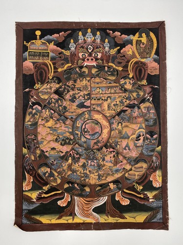 Buddhistisches lebensrad - *,