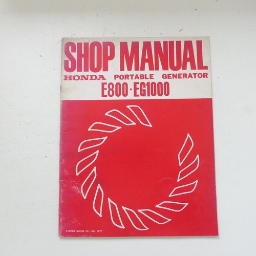 Shop manual handbuch - shop, e