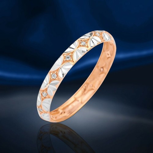 Rotgold ring russisches rose - ring,