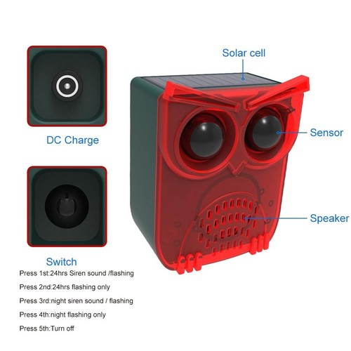 Solar alarm mit - alarm,