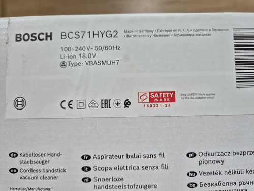 Bosch unlimited prohygienic - 7,