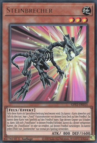 Yugioh steinbrecher gfp2 de015 - yugioh, gfp2-de015