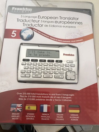 Franklin 2105 sprachen - franklin, et-2105