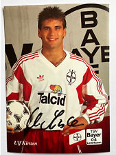 Ulf Kirsten Autogrammkarte Bayer Leverkusen 1994-95/DDR/Dynamo Dresden Signiert