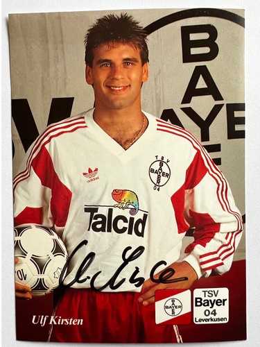 Ulf kirsten autogrammkarte - ulf,