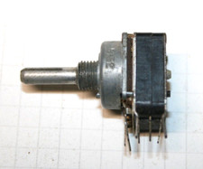 Lautstärkeregler, Potentiometer 100kΩ+ mit Zugschalter - 4mmAchse           [RT]