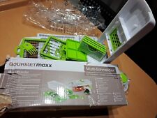 GOURMETmaxx 15-tlg. Obst Gemüse Multischneider Universalschneider Allesschneider