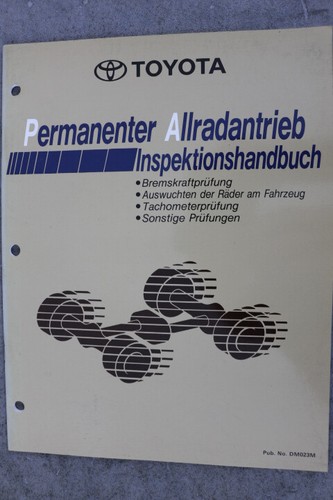 Toyota inspektionshandbuch - toyota,