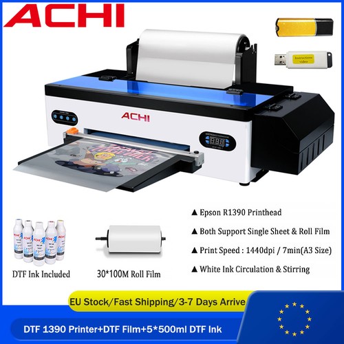 Achi dtf printer epson 1390 - printer,
