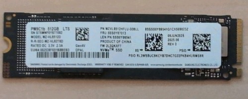 Samsung 512gb interne ssd - interne, m.2