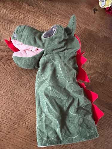 Ikea grüner drache handpuppe - ikea,