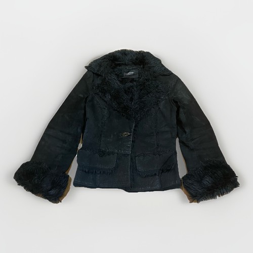 Morgan vintage 90s y2k suede - morgan,