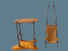 Playmobil Trage Grabstätte