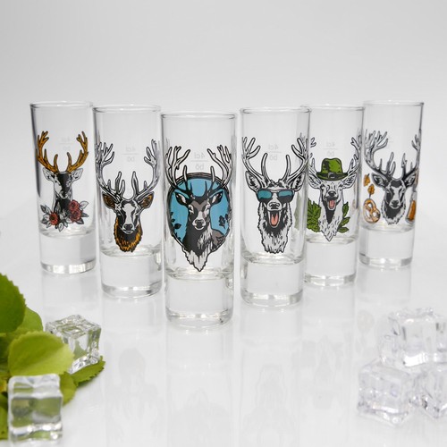 Schnapsgläser set stk mit - schnapsgläser, 6