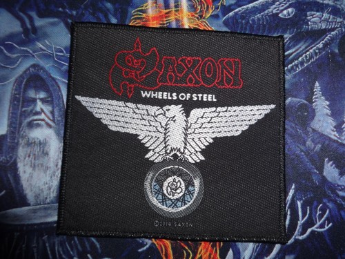 Saxon woven patch - saxon,