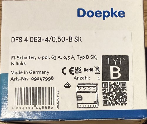 Doepke schalter dfs4 - doepke, fi-schalter