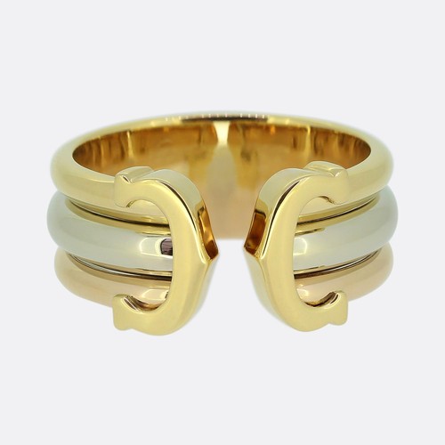 Cartier double tri colour - cartier,