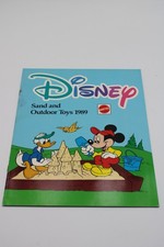 Disney Mattel Katalog 1989 , Sand and Outdoor Toys, guter Zustand