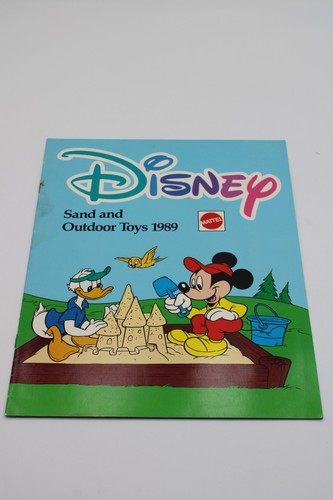 Disney mattel katalog 1989 - mattel,