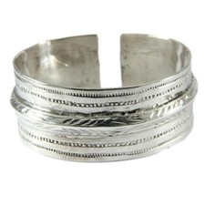 800 Silber Armreif Antik