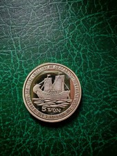 Silbermünze 5 Won 1999