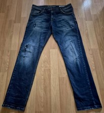 CIPO & BAXX ● Herren Jeanshose ● Gr. W36/L32● blau● Destroyed Optik ●slim Fit●