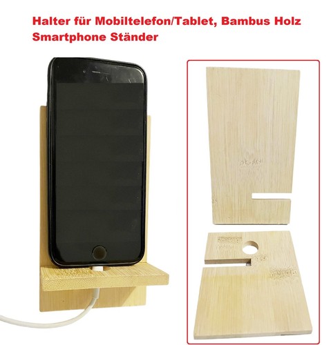 Bambus universal handyhalter - bambus,
