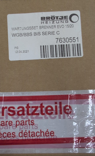 Brötje wartungsset brenner - wartungsset,