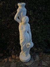 Steinfigur Brunnenfigur "Frau