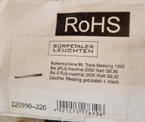 Sorpetaler balkenschiene - sorpetaler,
