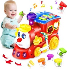 Baby Spielzeug ab 1 Jahr Mädchen Junge Komisch Roter Auto Baby Spielzeug ab 6 9