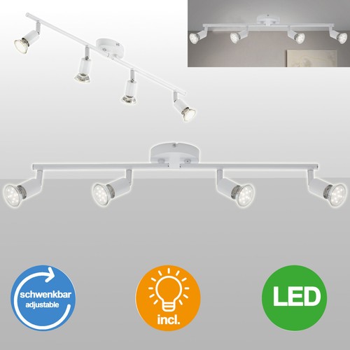 Led spotleuchte 4er - spotleuchte,