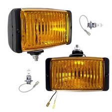 2x H3 Nebelscheinwerfer Gelb