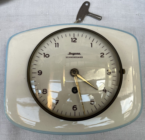 Dugena uhr wanduhr vintage - dugena,