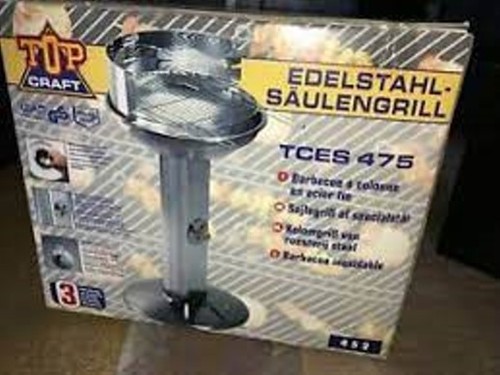 Säulen grill edelstahl - säulen-grill,