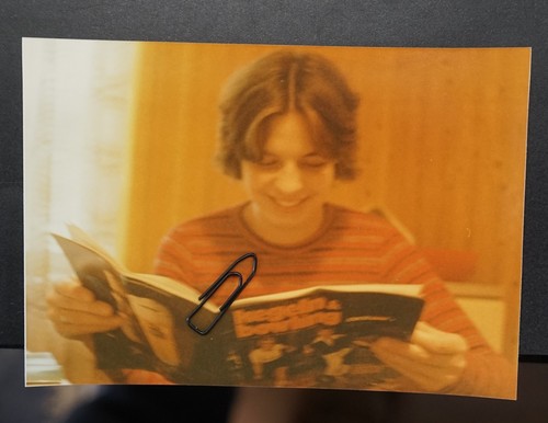 Foto portrait junge frau buch - foto,