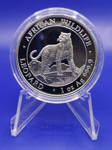 1oz somalia leopard 2018 - somalia,